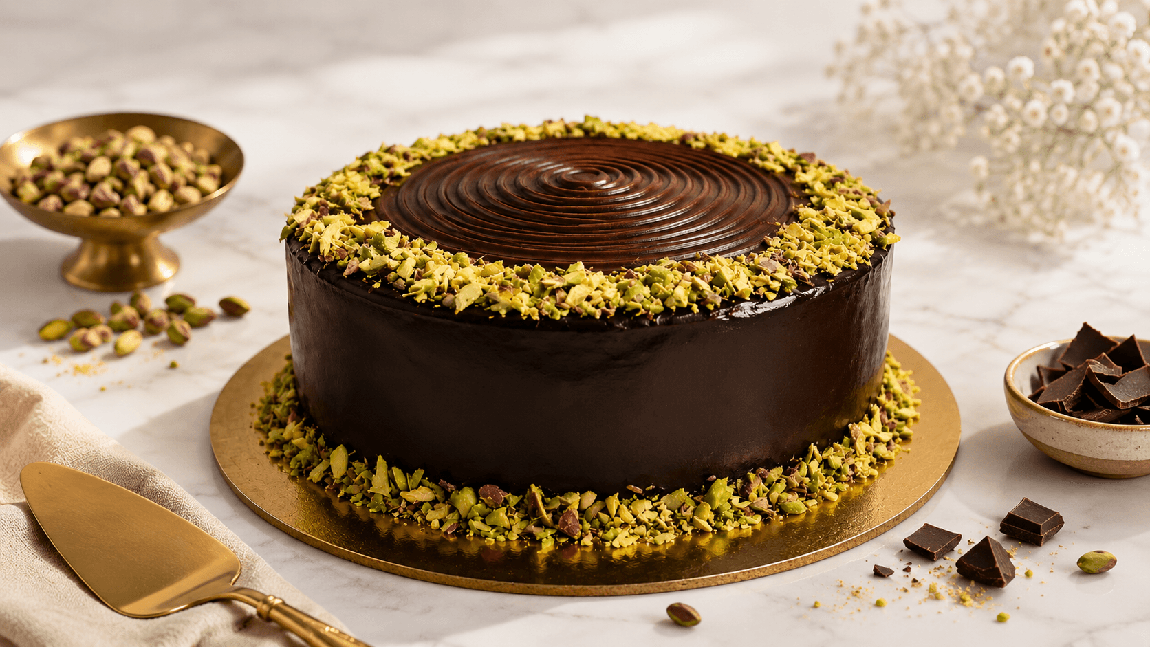 Kunafa Cake