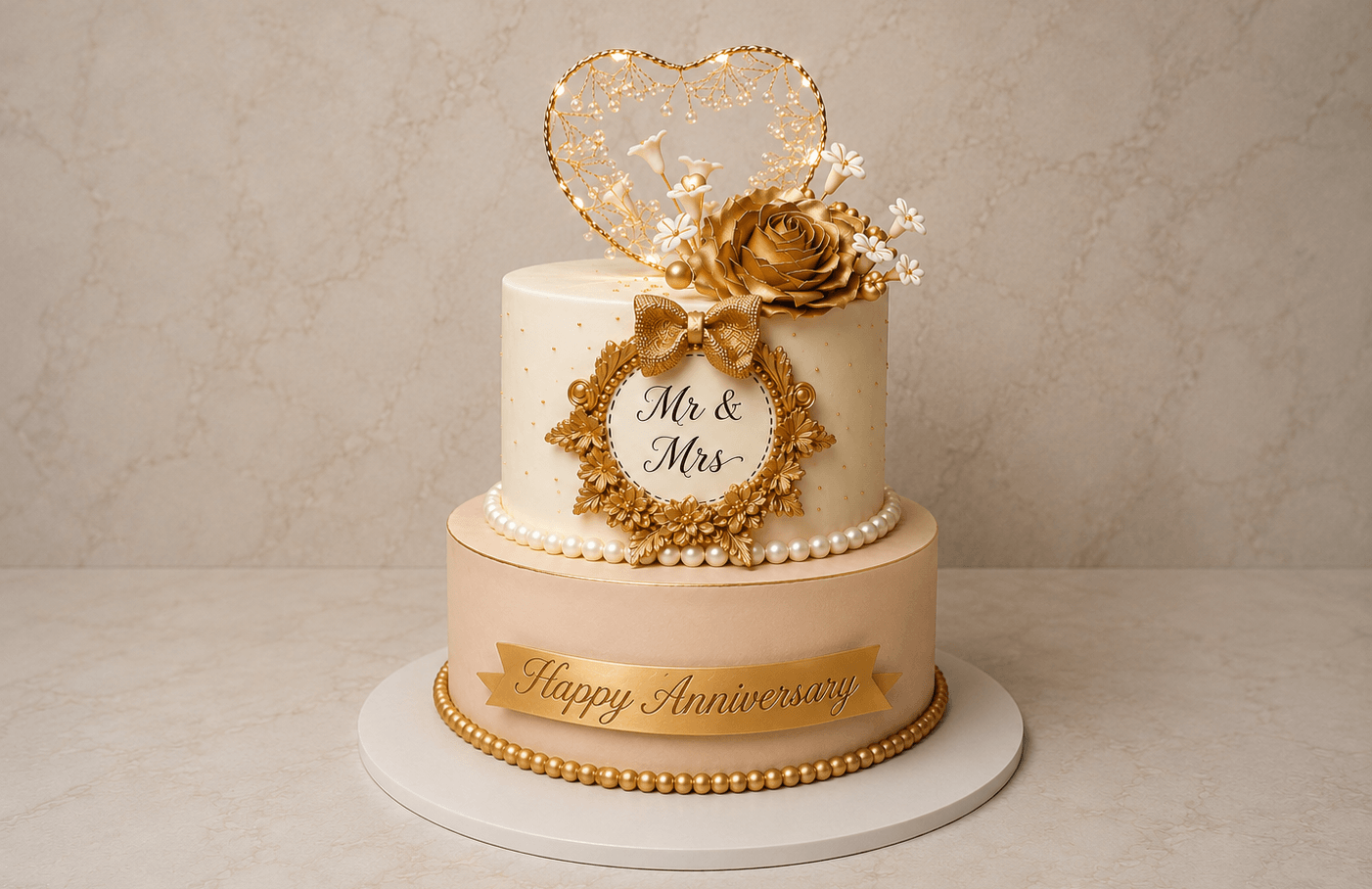 Wedding and Anniversary Cake